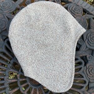 The Vermont Country Store Men's Frost Fighter Wool Ragg Sherpa Hat Oatmeal